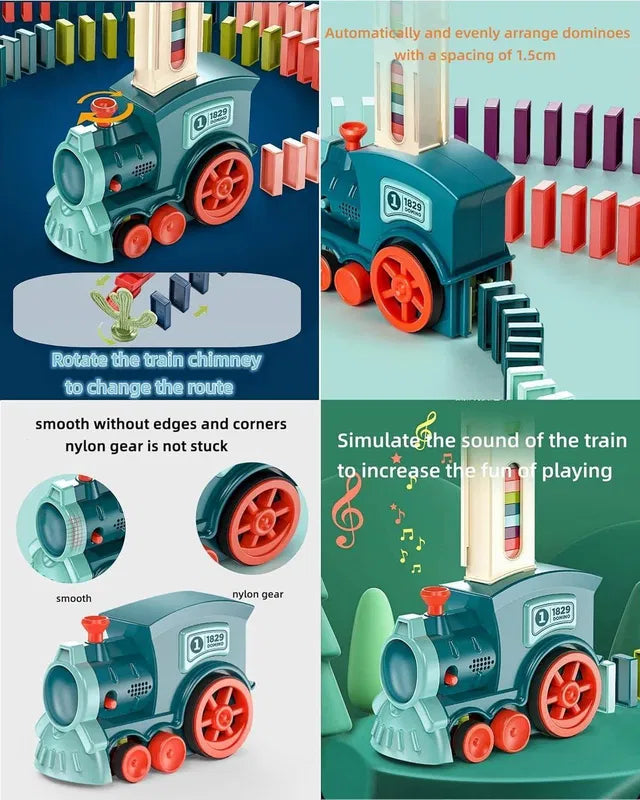 Train Toy Domino Set for Kids β BPA-Free Plastic with Sound Effects
