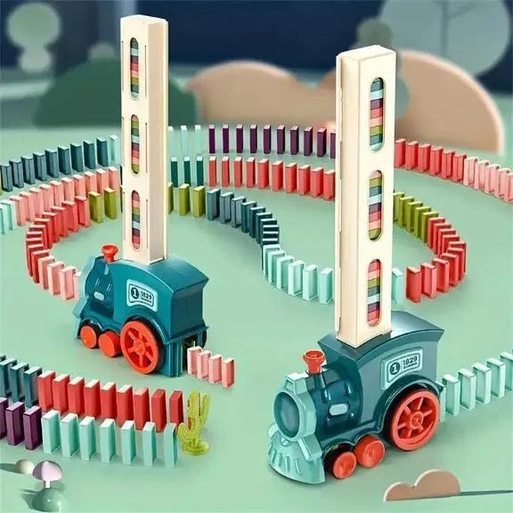 Train Toy Domino Set for Kids β BPA-Free Plastic with Sound Effects