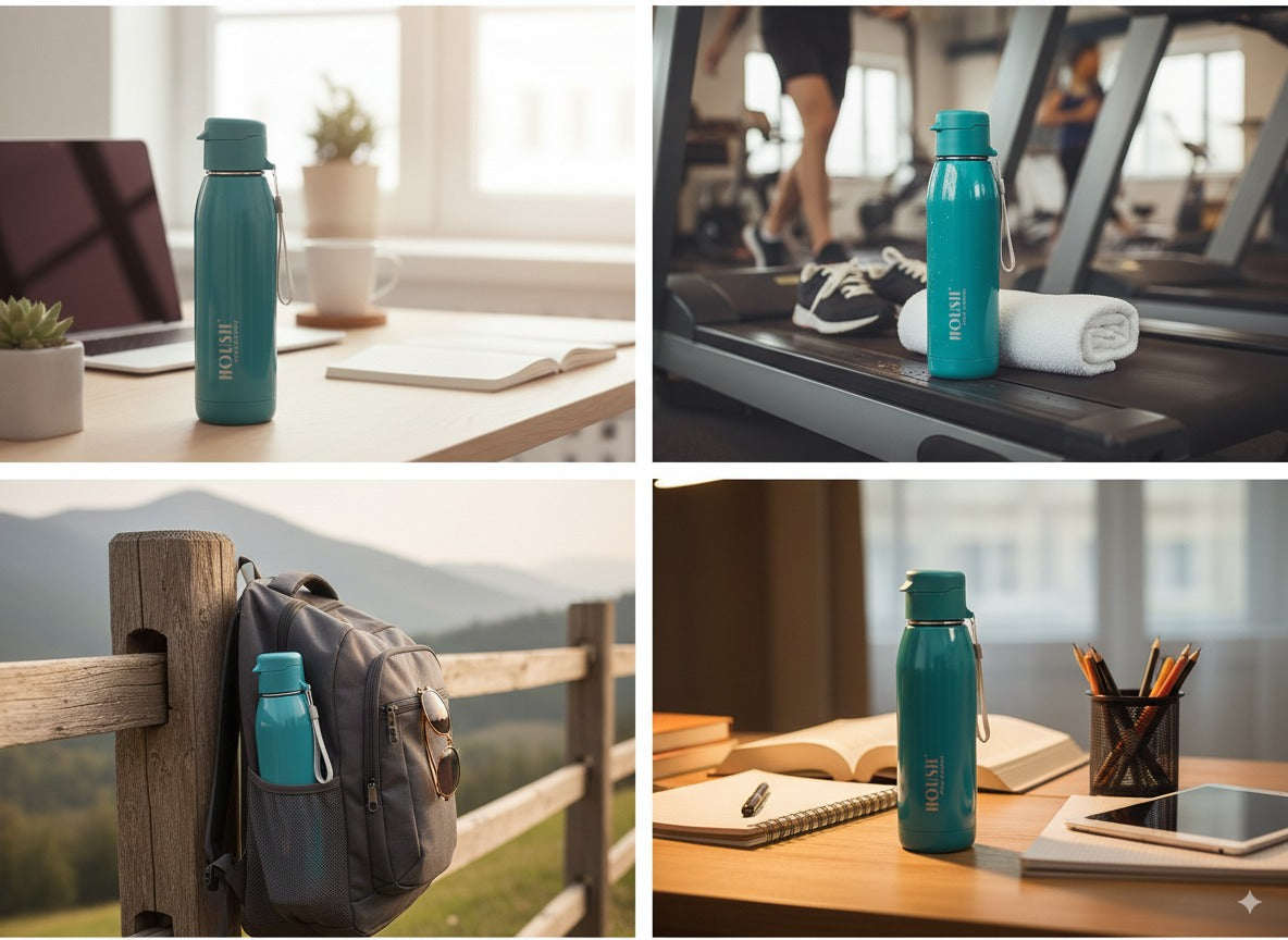 Splendor 900ml Stainless Steel Inner Water Bottle - Durable Leak-Proof Hydration