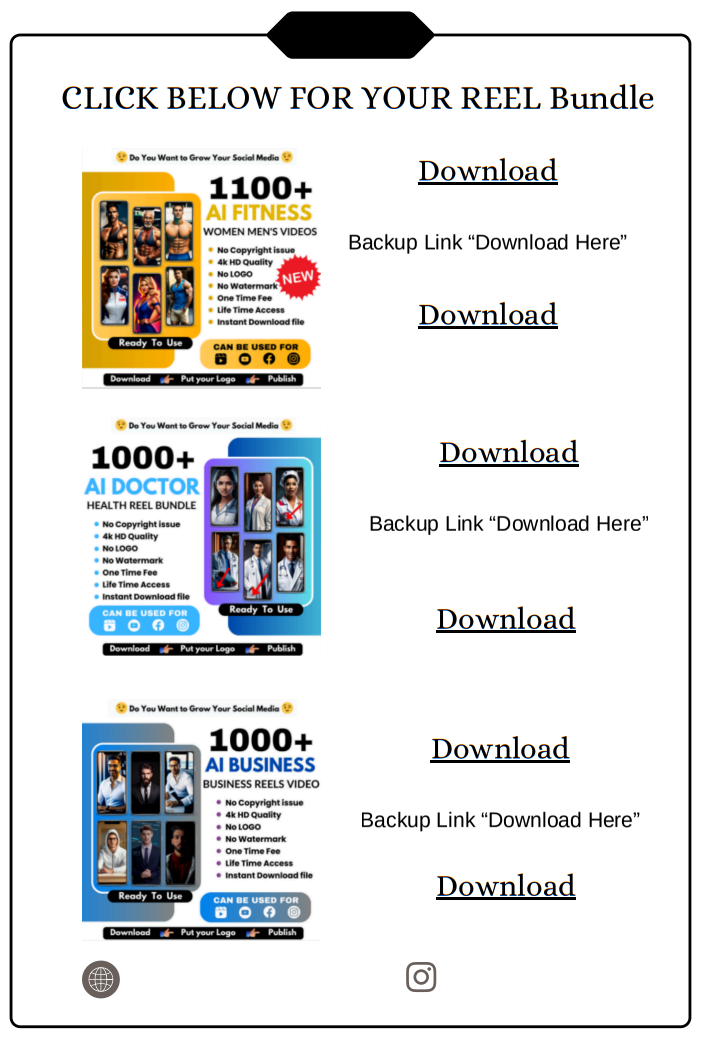 Ultimate Reel Vault The Largest Collection of 4K Viral Reels Across Every Niche